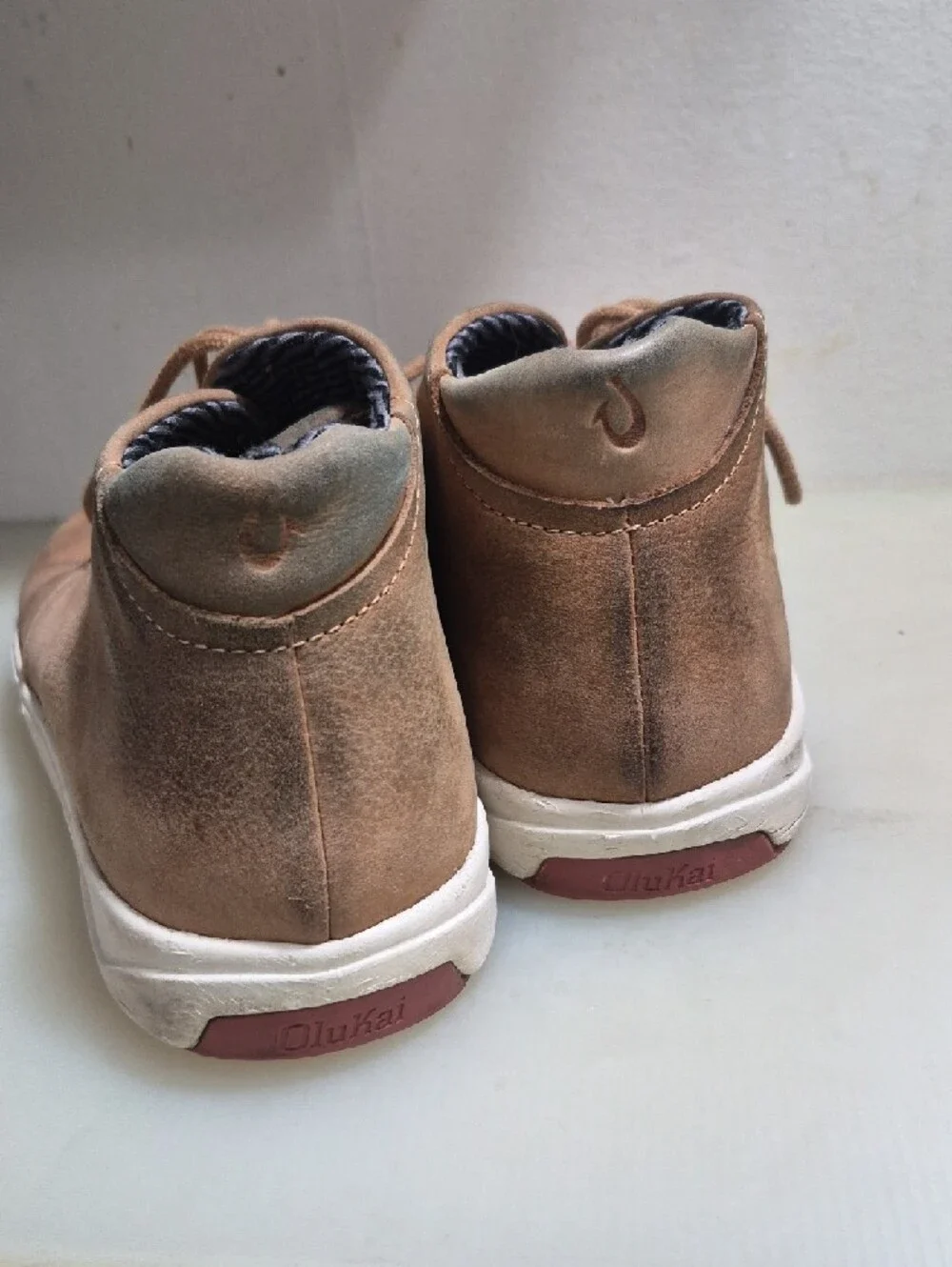 Casual Lace-Up Men's Tan Chukka Sneakers